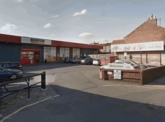 Google Street view image of Boston Supermarket